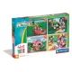 Mickey Mouse Clubhuis: 4-in-1 puzzel - .afbeelding