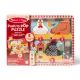 Melissa & Doug: Puzzle cu piese de înnădit - .foto