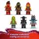 LEGO NINJAGO: Vehicul ninja de luptă 71844 AMBALAJ DETERIORAT - .foto