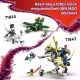 LEGO NINJAGO: Vehicul ninja de luptă 71844 AMBALAJ DETERIORAT - .foto