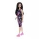 Barbie: Păpușă Fashionista Stilată, prietenă la modă, în rochie roz - .foto