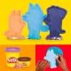Play-Doh Bluey kempingezni megy játékkészlet - . kép