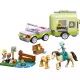 Lego Friends: Ló- És Csikószállító Utánfutó 42695 CSOMAGOLÁSSÉRÜLT - . kép