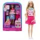 Barbie: Păpușă Barbie ușor de îmbrăcat și coafat, cu accesorii - .foto