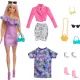 Barbie : Barbie avec des tenues tendance et des accessoires - .image