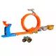 HOT WHEELS MONSTER TRUCKS BIGFOOT SET CU PISTĂ LOOP AMBALAJ DETERIORAT - .foto
