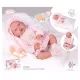 Păpușă moale interactivă – 42 cm, cu 12 sunete – AMBALAJ DETERIORAT - .foto