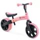 Y-VELO: Bicicletă de echilibru junior – roz – AMBALAJ DETERIORAT - .foto