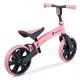 Y-VELO: Bicicletă de echilibru junior – roz – AMBALAJ DETERIORAT - .foto
