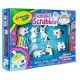 Crayola Scribble Scrubbie: Kimosható állatkák - Unikornis figurák - . kép