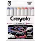 Crayola: Markere pentru artă - Set de carioci în culorile apusului, 8 buc. - .foto