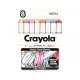 Crayola: Markere de artă - Set de carioci pastel, 8 buc. - .foto