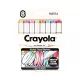 Crayola: Markere de artă - Set de carioci pastel, 8 buc. - .foto