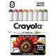 Crayola: Art Markers - Kert varázsa színű filctollkészlet, 8 db-os - . kép