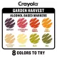 Crayola: Art Markers - Set carioci „Magia grădinii”, 8 buc. - .foto