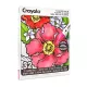 Crayola: Carte de colorat pentru adulți – Magia florilor - .foto