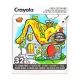 Crayola: Felnőtt színezőkönyv – Mesebeli kuckó - . kép
