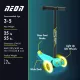 Yvolution: Neon Bolt háromkerekű roller világító kerékkel - Zöld-CSOMAGOLÁSSÉRÜLT - . kép