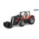 Bruder Massey Ferguson 7624 traktor homlokrakodóval - . kép