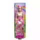 Barbie: Prințesă magică păpușă - roz AMBALAJ DETERIORAT - .foto