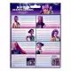 K-POP Demon Hunters - Huntrix schriftetiket (2 vellen) - .afbeelding