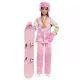 Barbie: set de joacă carieră 65 ani - păpușă snowboard, AMBALAJ DETERIORAT - .foto