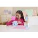 Barbie Pizsiparti Reveal baba - kék - . kép