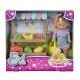 Evi Love: muñeca Evi con puesto de frutas - .imagen