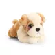 Câine de pluș culcat, 25 cm - diverse modele - .foto