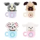 Puppachino plüss kutyus, 16cm - többféle - . kép