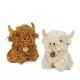 Peluche mucca delle Highlands, 21 cm - vari modelli - .immagine