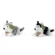 Plüss Husky kutya 2féle 17cm - . kép