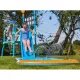 Plum: Parc acvatic cu tobogan cu apă și spumă - AMBALAJ DETERIORAT - .foto