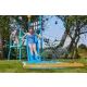 Plum: Water Park Vizes játszótér csúszószőnyeggel és buborékokkal- CSOMAGOLÁSSÉRÜLT - . kép