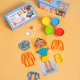 ChildGen: Set de plastilină cu haine de lucru în cutie - 100% natural - .foto