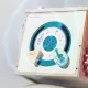 Topbright: Cub muzical Montessori cu microfon și elemente tactile - .foto