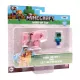 Personaj Minecraft 3D cu animal cu cheiță, 8 modele - .foto