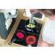 Smoby: Bucătărie de joacă interactivă Tefal Evolutive - 31 piese, AMBALAJ DETERIORAT - .foto