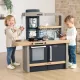 Smoby: Bucătărie de joacă interactivă Tefal Evolutive - 31 piese, AMBALAJ DETERIORAT - .foto