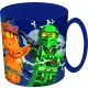 LEGO Ninjago: Taza de plástico apta para microondas, 390 ml - .imagen