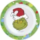 Grinch: Farfurie de plastic întinsă – potrivită pentru microunde - .foto