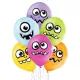 Gekke monstertjes ballonnenpakket - set van 6 - .afbeelding