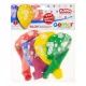 Kolorowe balony z cyfrą 7, zestaw 5 sztuk - .zdjęcie 