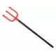 Forcone da diavolo, accessorio costume, 84 cm, pieghevole - .immagine