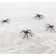 Halloween spinnenweb decoratie met spinnen – met wit web - .afbeelding
