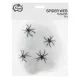 Halloween spinnenweb decoratie met spinnen – met wit web - .afbeelding
