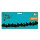 Papírová girlanda s netopýry, černá, délka 300 cm - .obrázek