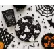 „Boo!” farfurii de hârtie cu model de fantomă, 18 cm, set de 6 bucăți - .foto