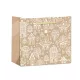 Mézeskalács házikó mintás ajándékzacskó - 32 x 26 cm - . kép