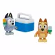 Bluey: Set de două figurine de joacă - Înghețată - .foto